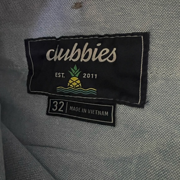 NWT Chubbies Mens The Silver Linings 7” Stretch Shorts in Dark Gray size 32 - Picture 5 of 7